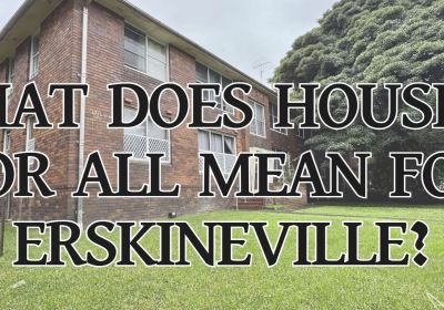 Artwork and main image for event listing "Public meeting: City of Sydney's Housing For All Discussion Paper" 7:30pm 10/06/2026 Erskinville Town Hall, 104 Erskineville Rd, Erskineville NSW 2043