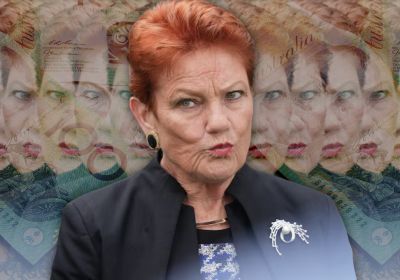 pauline hanson money