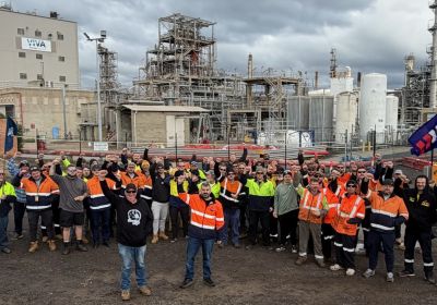 AMWU workers Tim Gooden