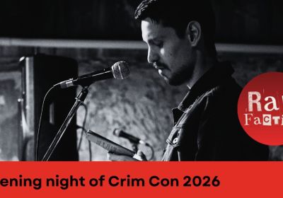 Artwork and image for event "Crim Con 2026 opening night: We Are More Than What They Did To US" 6pm-9pm 26/06/2026 The Exchange, 55 Exchange Pl, Tarntanya SA 5000