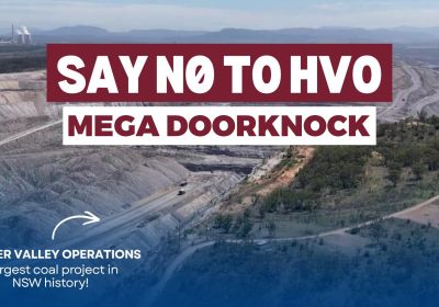 Artwork and main image for event 'Say No to HVO Mega Phone Bank" 6pm-7:30pm 18/06/2026 Tighes Hill Reserve, 151 Maitland Road, Tighes Hill NSW 2297