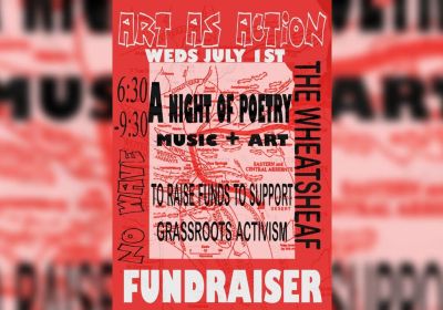 Artwork and image for event "NO WAVE – Art As Action Fundraiser" 6:30pm-9:30pm 01/07/2026 Wheatsheaf Hotel, 39 George St, Thebarton SA 5031