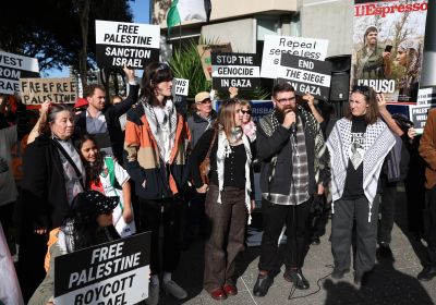 Solidarity with arrestees facing court, Magan-djin/Brisbane, June 30