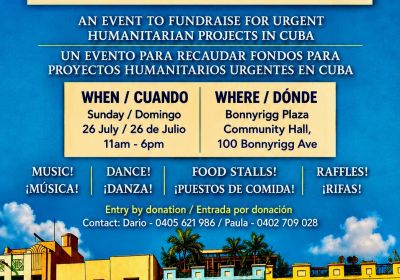 festival for Cuba flyer