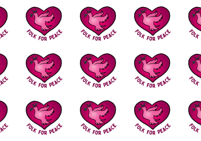 Folk For Peace logo texture