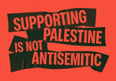 Artwork and image for event "Protest the Royal Commission farce to say: Supporting Palestine is not antisemitic" 10am 09/07/2026 Margaret St & Clarence St Sydney NSW 2000