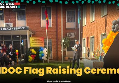 Artwork and image for event "NAIDOC Flag Raising Ceremony 2026 – Tamworth" 10:30am 067/07/2026 Tamworth Hospital, 31 Dean St, North Tamworth NSW 2340