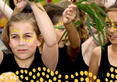 Artwork and image for event "NAIDOC Week 2026 Flag Raising Ceremony – Campbelltown" 9:30am-10:30am 06/07/2026 Campbelltown Civic Centre, 91 Queen Street, Campbelltown, 2560