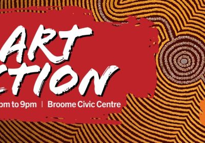 Artwork and image for event "Environs Kimberley's 23rd Annual Art Auction" 5pm until late 25/07/2026 Broome Civic Centre, 27 Weld St, Broome WA 6725