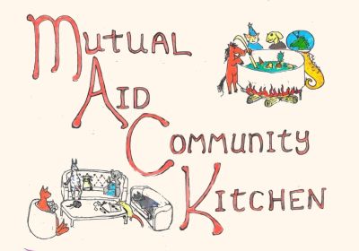 Artwork and image for event "Mutual Aid Community Kitchen" every Sunday 12pm-3pm Mathers House, 108-110 Bathurst St, Nipaluna Lutruwita 7000