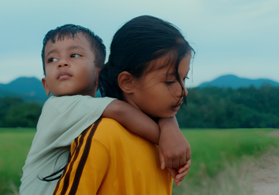 Scene from film Lost Land