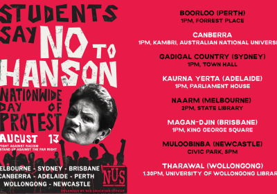 students say no to hanson