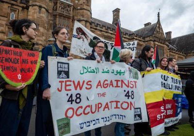 jewish activists defend the usyd solidarity encampment