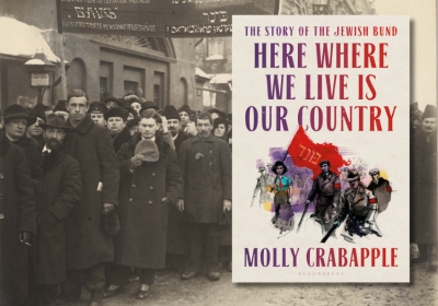 historical protest and book cover