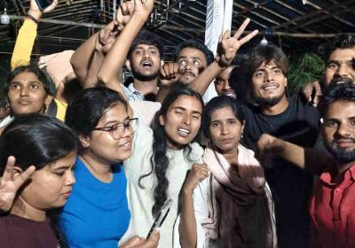 student protesters