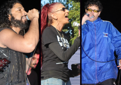 3 pics of performers
