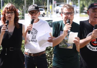 Activists speak out to support RAFFWU