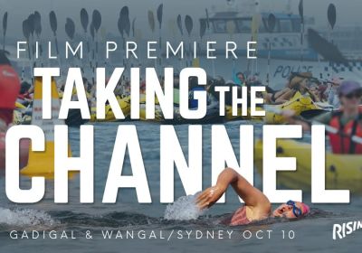 Artwork and image for event "Film screening: Taking The Channel – Sydney" 6pm-8pm 10/10/2026 Ashfield Town Hall, 260 Liverpool Rd, Ashfield NSW 2131