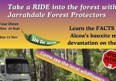 Artwork and graphic for event Jarrahdale Forest Fact Tours 2026 - Round 3
