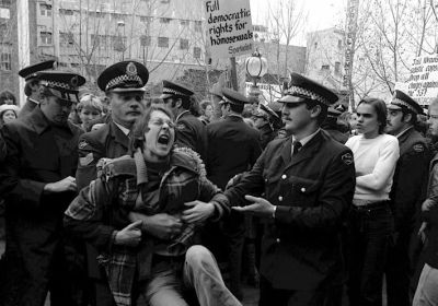 Protest in Kings Cross