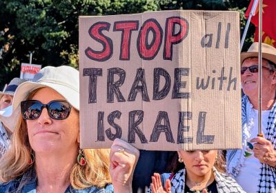 stop trade with israel brain mahony