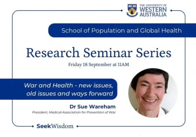 Artwork and image for event "Seminar:   War and Health – new issues, old issues and ways forward"