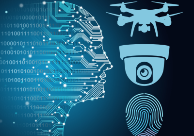 AI, drone, CCTV, fingerprint