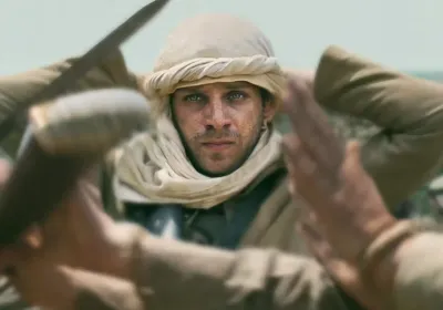 Promotional still from film Palestine 36