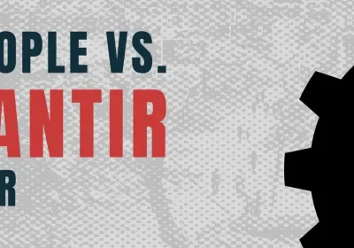 Artwork and image for event "The People vs. Palantir: Webinar" 10am AEST 01/10/2026 online