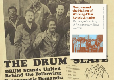 Book cover, DRUM flyer
