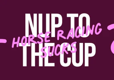 Artwork and image for event "Nup to the Cup at The Burrow" 6pm 30/10/2026 The Burrow, 52 Russell St, West End QLD 4101