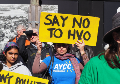 HVO protest PB