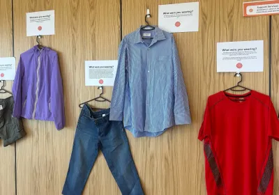 Items from the What Were You Wearing Exhibition