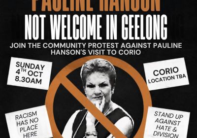 hanson not welcome