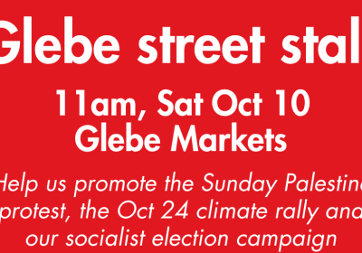glebe street stall