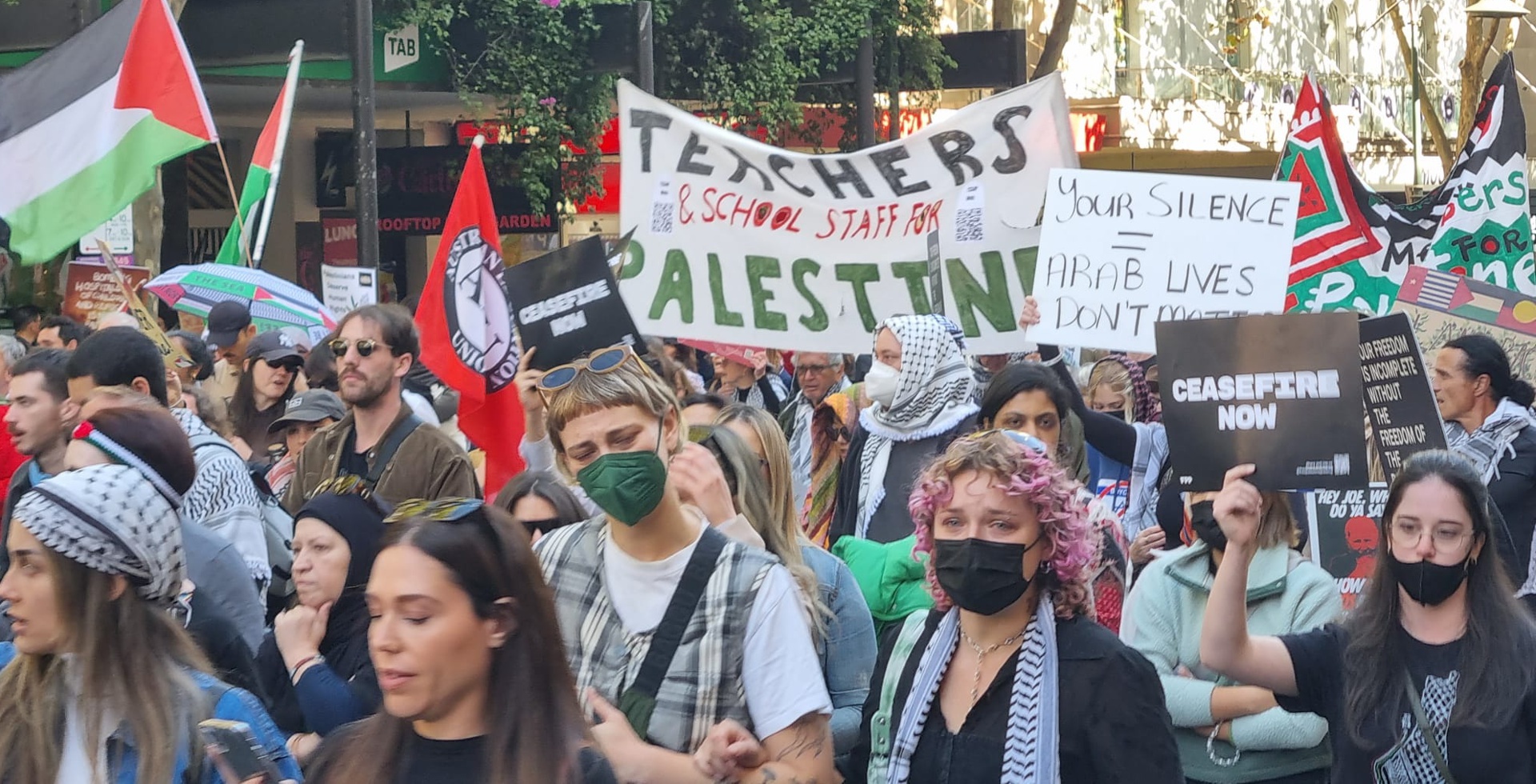 Teachers for Palestine, Naarm/Melbourne, April 21