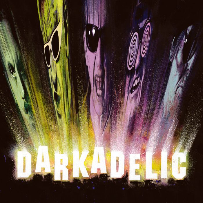 THE DAMNED - DARKADELIC album cover