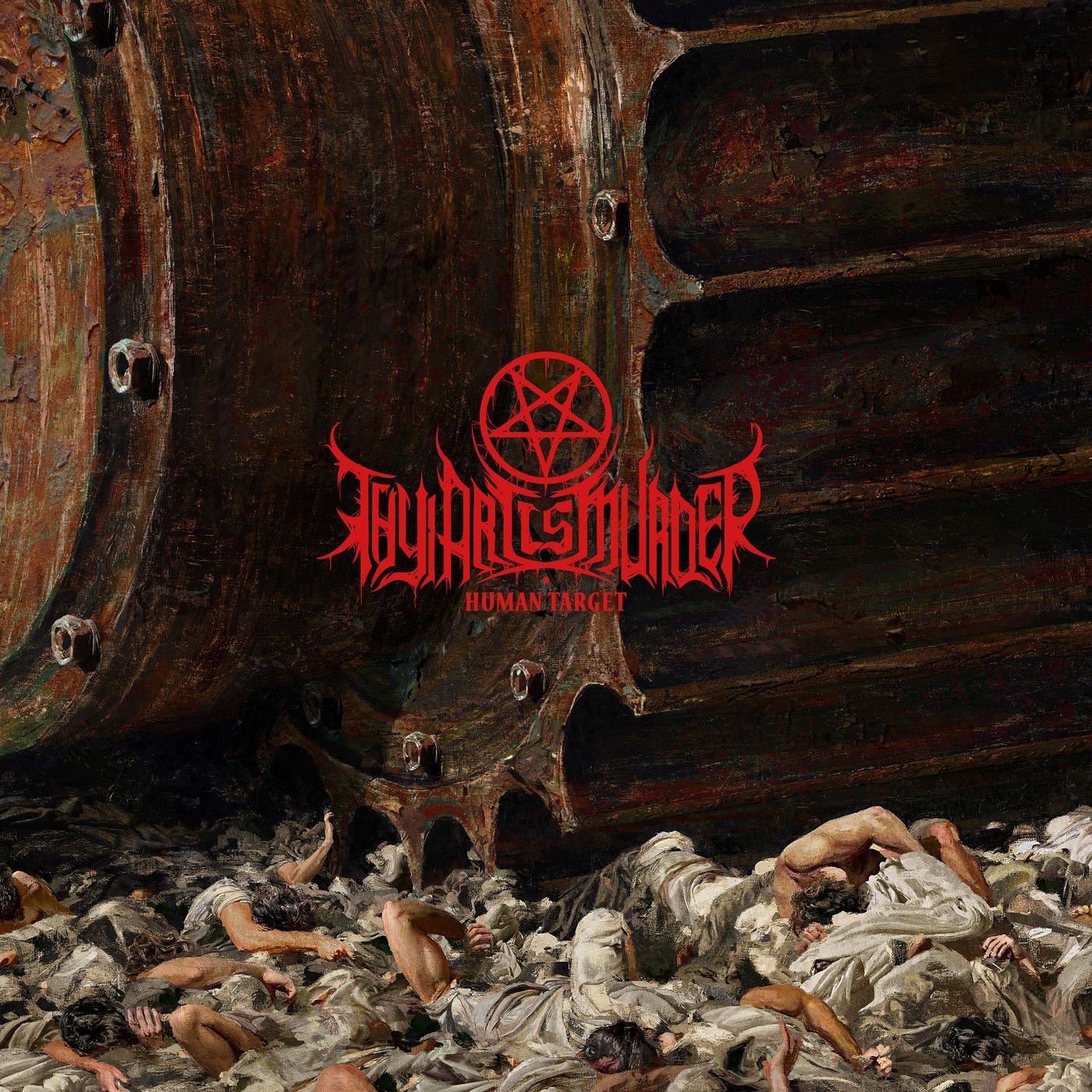 THY ART IS MURDER - HUMAN TARGET album artwork