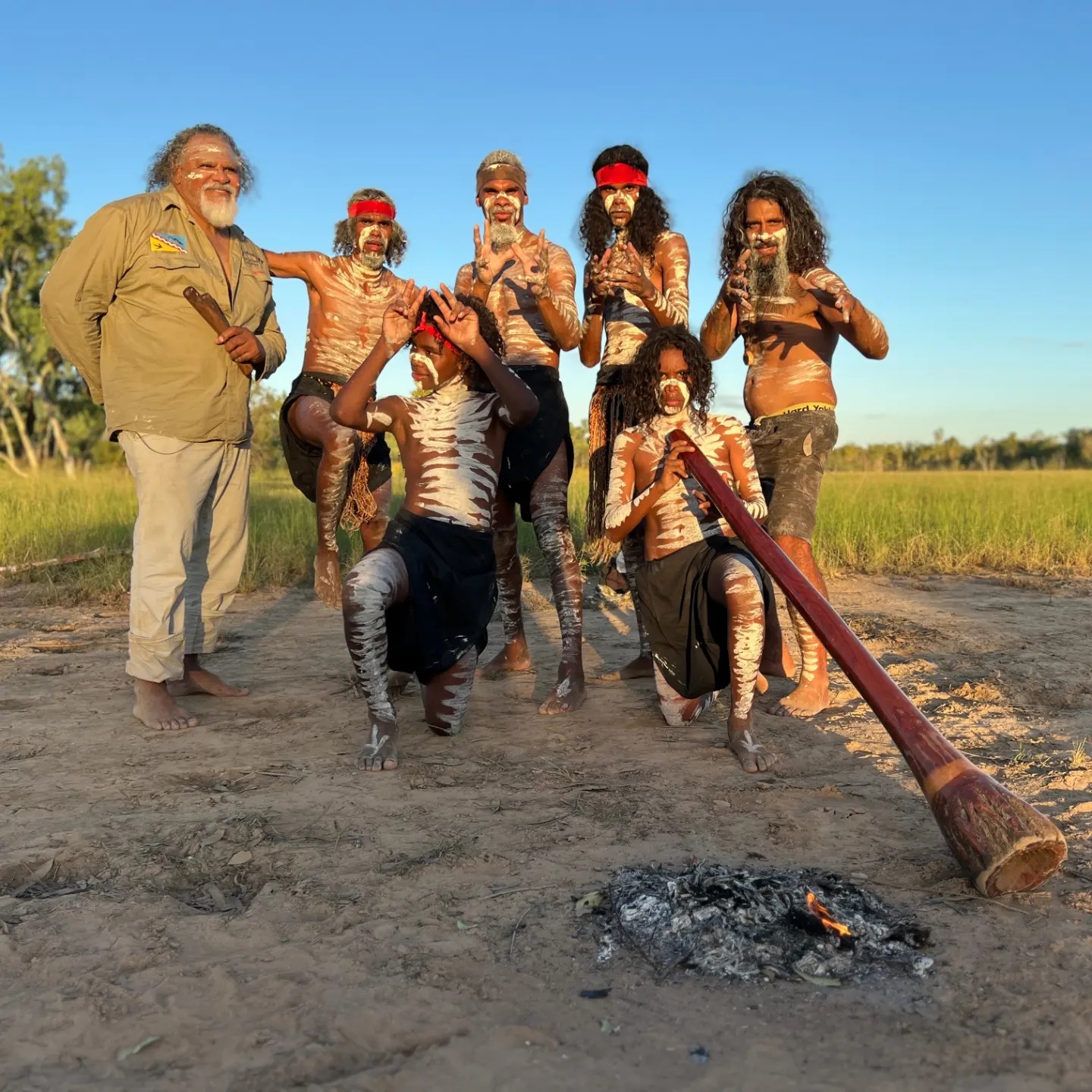 Traditional Owners at Doongmabulla Springs