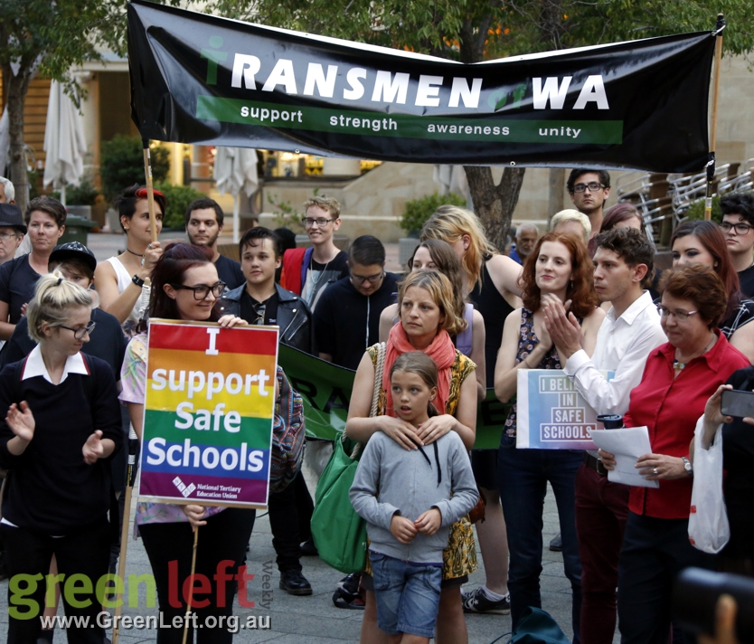 Safe schools rally