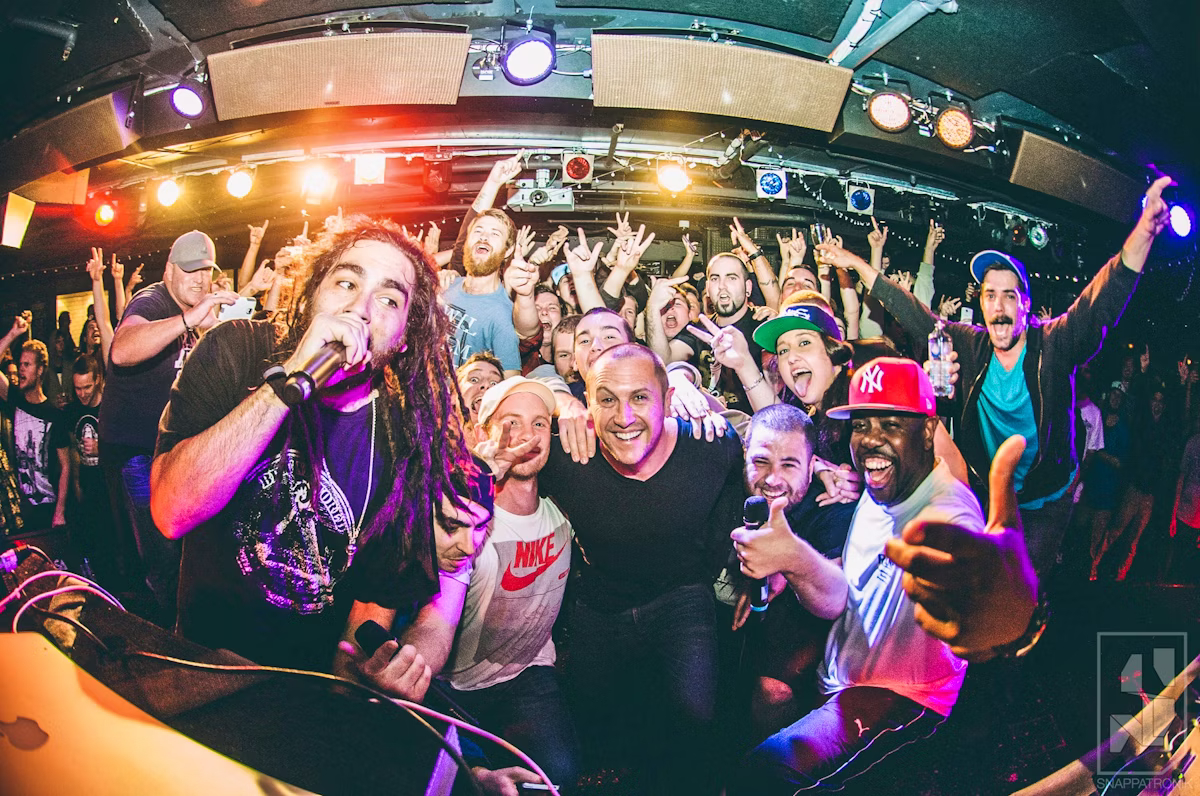 Trials and the Funkoars with Larry Emdur in Sydney.
