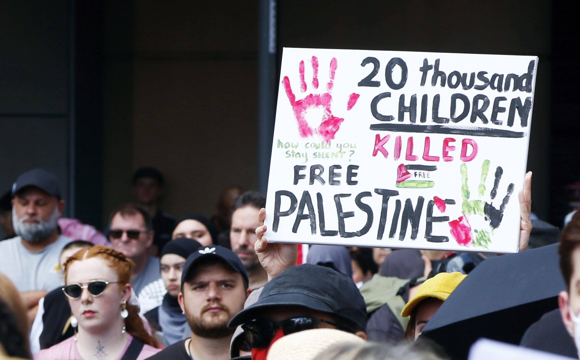20,000 children killed by Israel, Magan-djin/Brisbane 20,000 children killed by Israel, Magan-djin/Brisbane