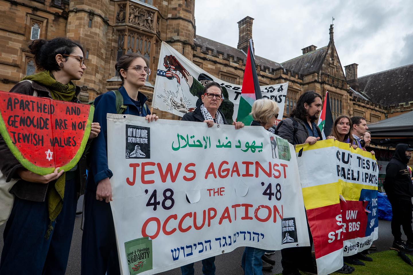 University of Sydney rally for Palestine