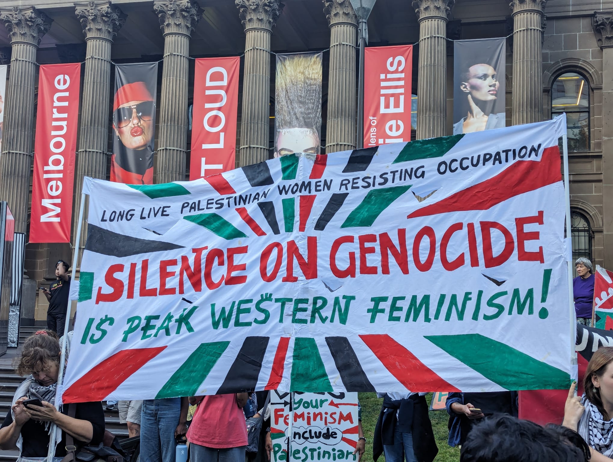 'Silence on genocide is peak western feminism'