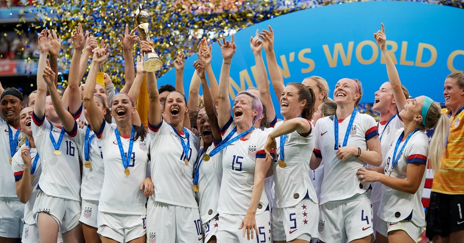 With chants of 'Equal pay' and 'Fuck Trump', Women's World Cup becomes lightning rod for resistance